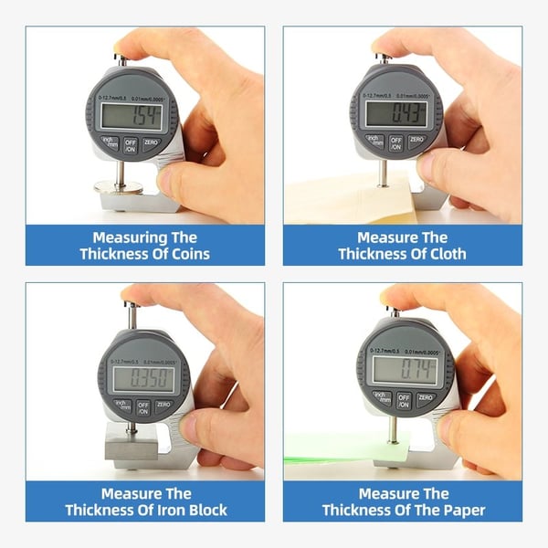 (🔥Hot Sale 48% OFF)Digital Display Thickness Gauge