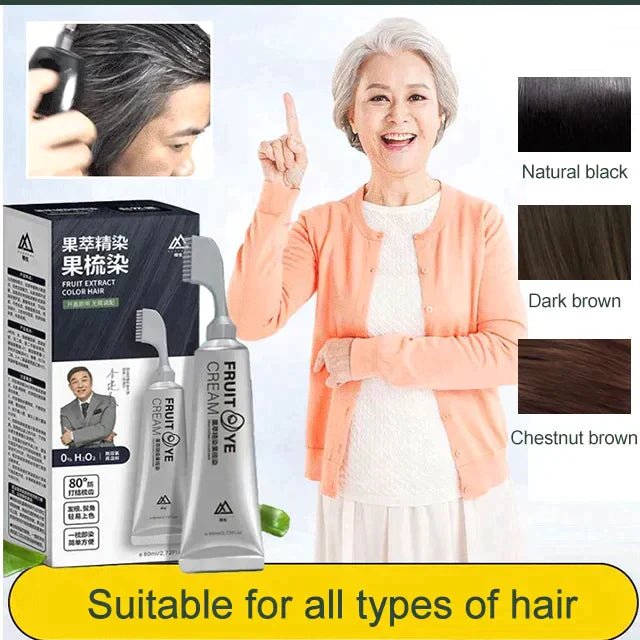 Fruit Essence Hair Dyeing Comb(50% OFF)