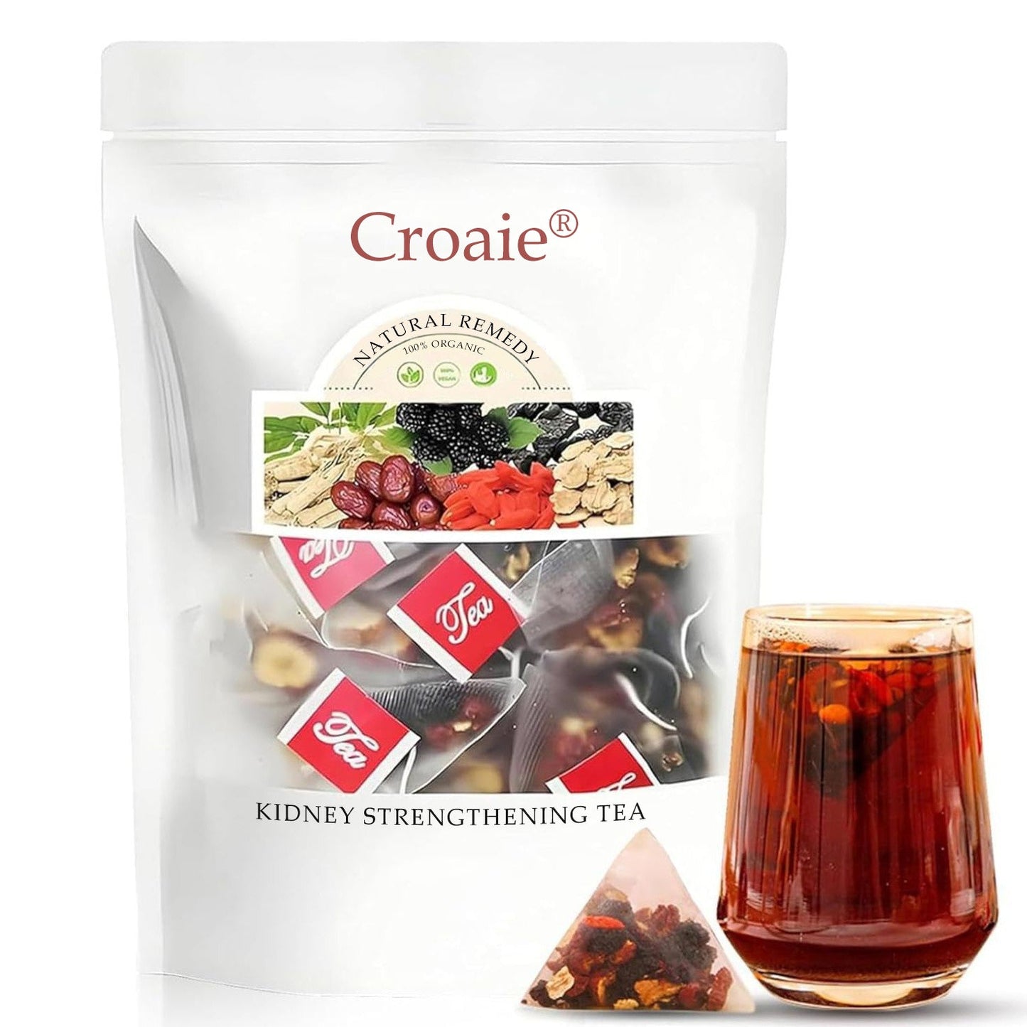 Croaieยฎ Natural Remedy Kidney Strengthening Tea (20 Tea bags) (๐๐% ๐๐ฝ๐ฝ ๐๐ก๐๐ฆ ๐๐ก ๐ญ๐ฌ ๐ ๐๐ก๐จ๐ง๐๐ฆ)