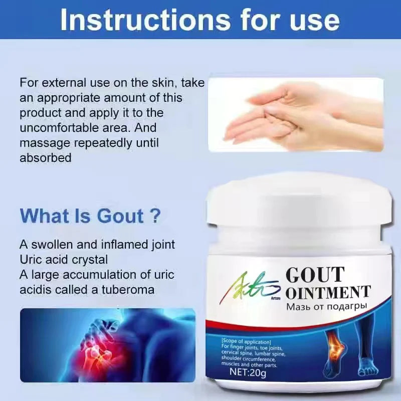 š„LAST DAY Promotion 50% OFFš„Arturo Gout Treatment Cream ćBuy 1 Get 1 Freeć