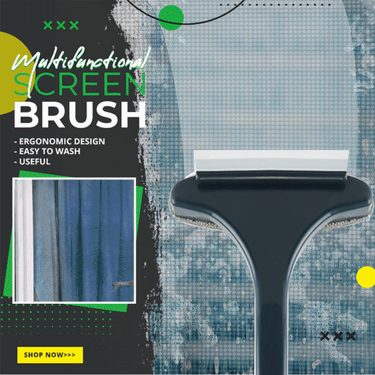 2022 Summer Hot Sale - 2 in 1 Mesh Cleaner Brush