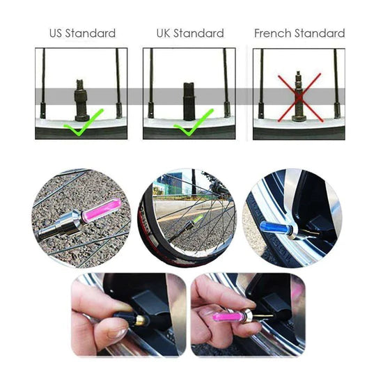 Waterproof Led Wheel Light (4 PCS/Set)