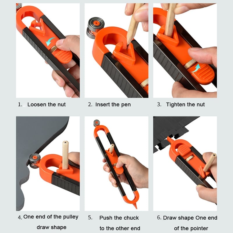 (š„Hot Sale-Save 48% OFF) Precise Edge Corner Measuring Profile Duplicatorā”