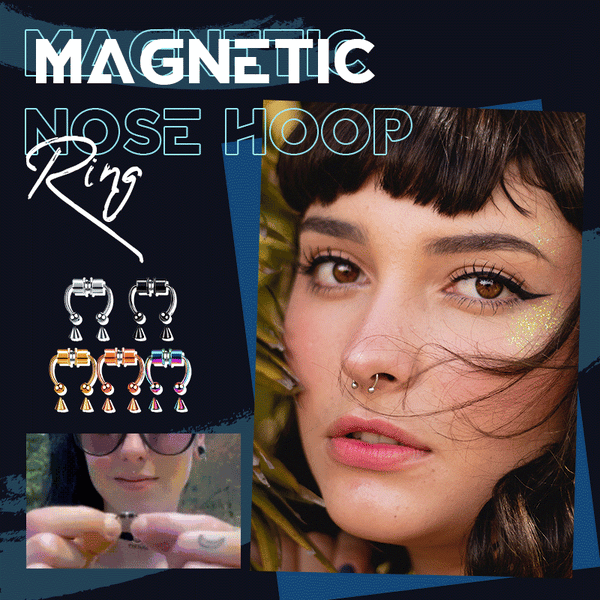 Magnetic Nose Hoop Ringđ„ă3 Day Delived&Cash on delivery-HOT SALE-45%OFFđ„ă