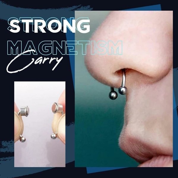 Magnetic Nose Hoop Ringđ„ă3 Day Delived&Cash on delivery-HOT SALE-45%OFFđ„ă