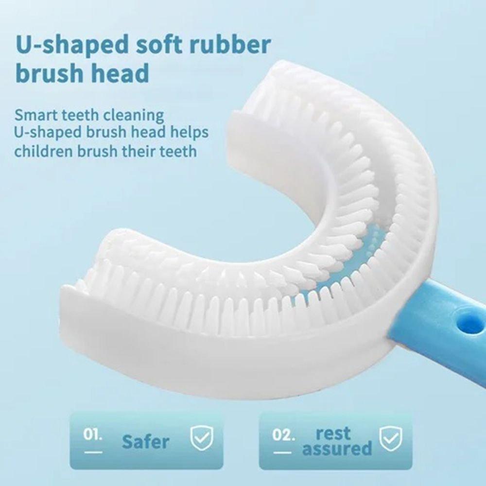 đ360° Kids U-Shaped Toothbrushă BUY 1 GET 1 FREEă