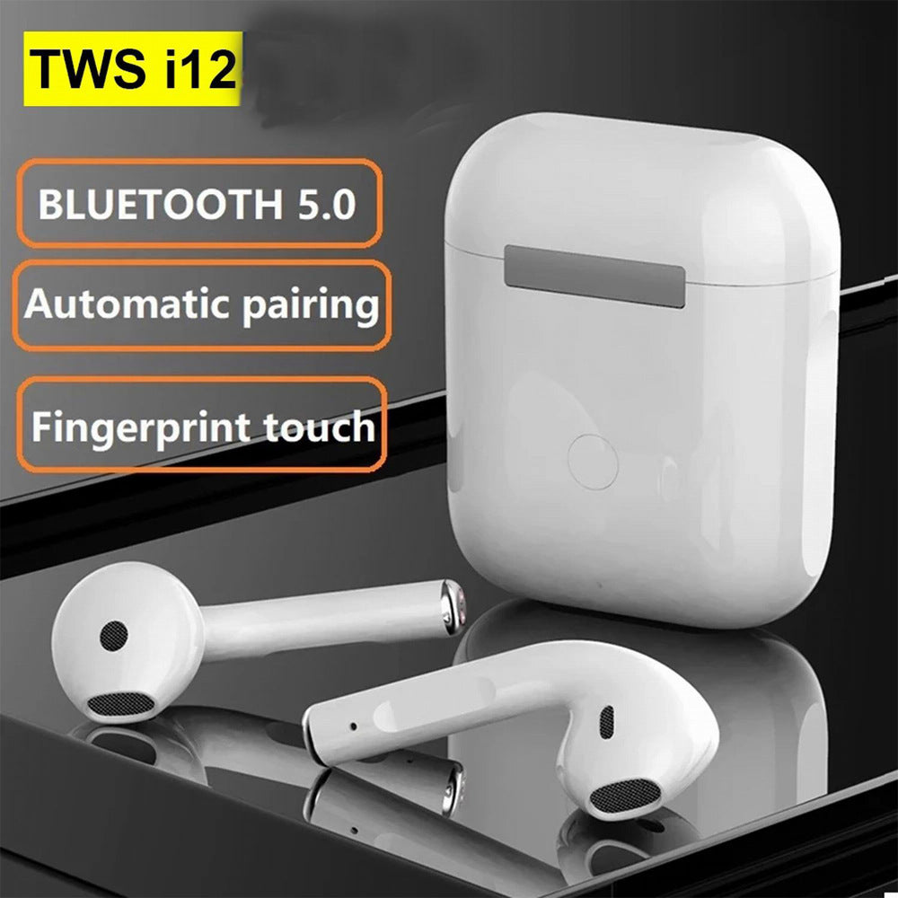 i12 TWS wireless Bluetooth earbuds-Touch sensor Earbuds