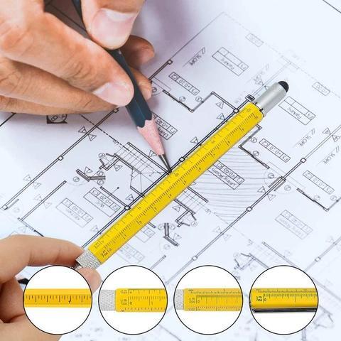 6-in-1 Multi-Functional Stylus Pen - Axelwell